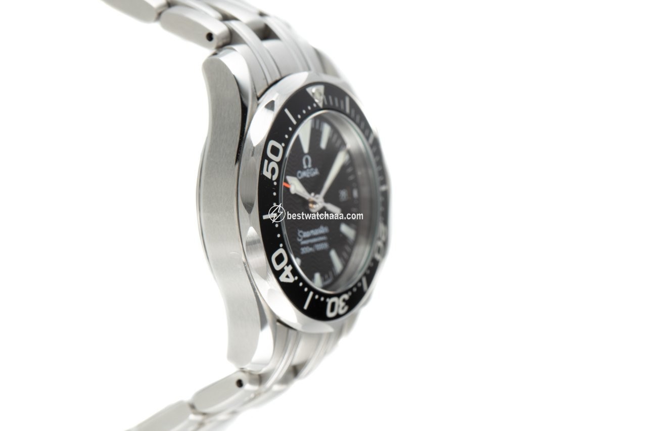 IMG_9086 Omega Seamaster Diver 300 M Womens watch Quartz Steel 2284.50.00 3
