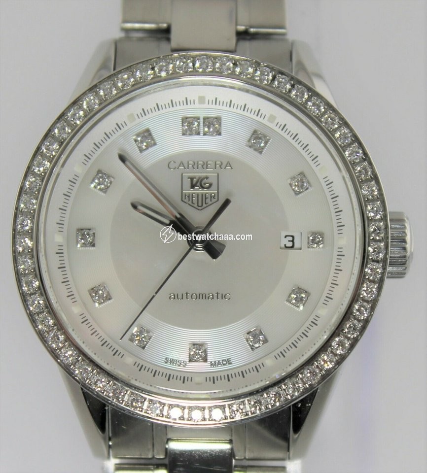 IMG_9086 TAG Heuer Carrera Lady Womens watch Automatic Steel WV2413.BA0793 3