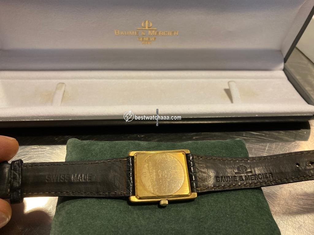 IMG_9086 Baume & Mercier Mens watch Unisex Manual winding Yellow gold 37342 3