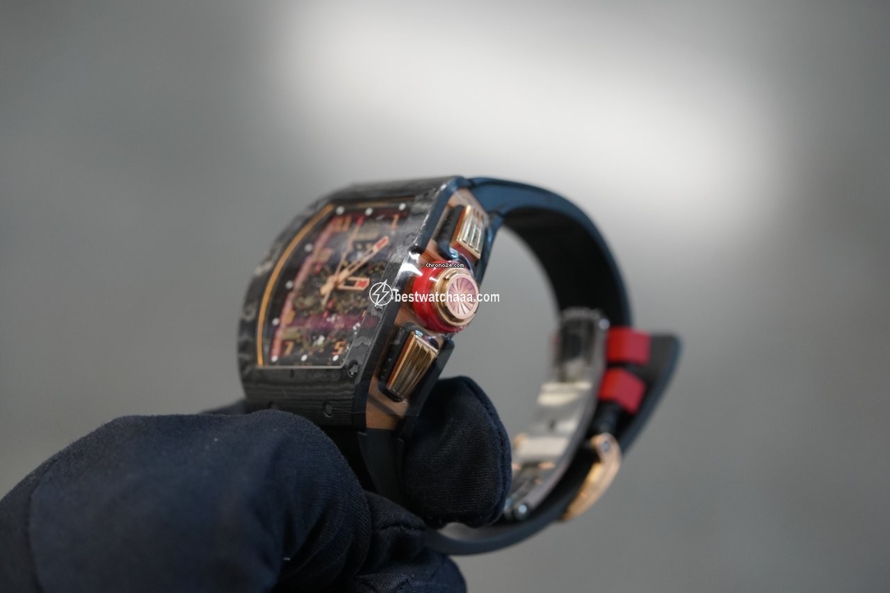 IMG_9086 Richard Mille RM 011 Mens watch Unisex Automatic Carbon RM011 NTPT 3