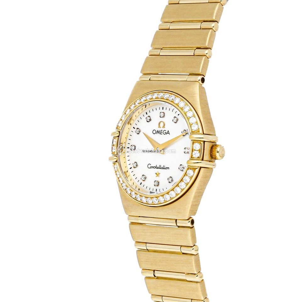 IMG_9086 Omega Constellation Womens watch Quartz Yellow gold 1177.75.00 3
