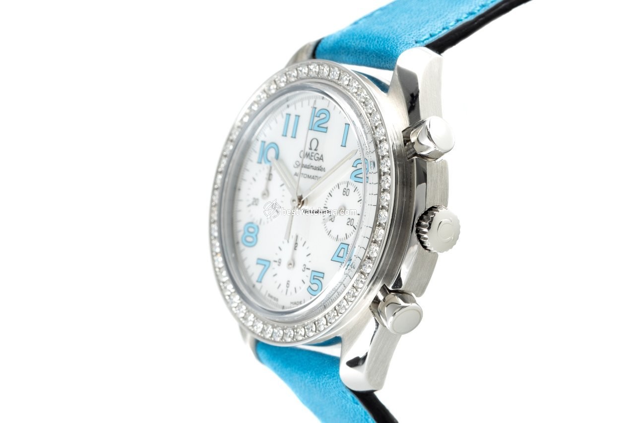 IMG_9086 Omega Speedmaster Ladies Chronograph Womens watch Automatic Steel 3835.70.36 3