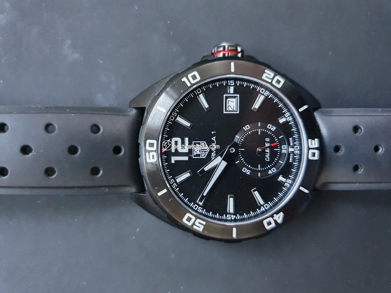 IMG_9086 TAG Heuer Formula 1 Calibre 6 Mens watch Unisex Automatic Steel WAZ2112.FT8023 3