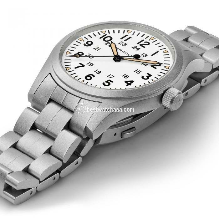 IMG_9086 Hamilton Khaki Field Mens watch Unisex Manual winding Steel H69529113 3