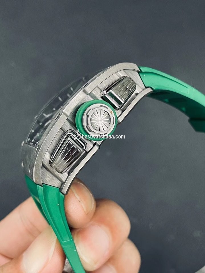 IMG_9086 Richard Mille RM 011 Mens watch Unisex Automatic Titanium Richard Mille Roberto Mancini Titanium RM11-01 3