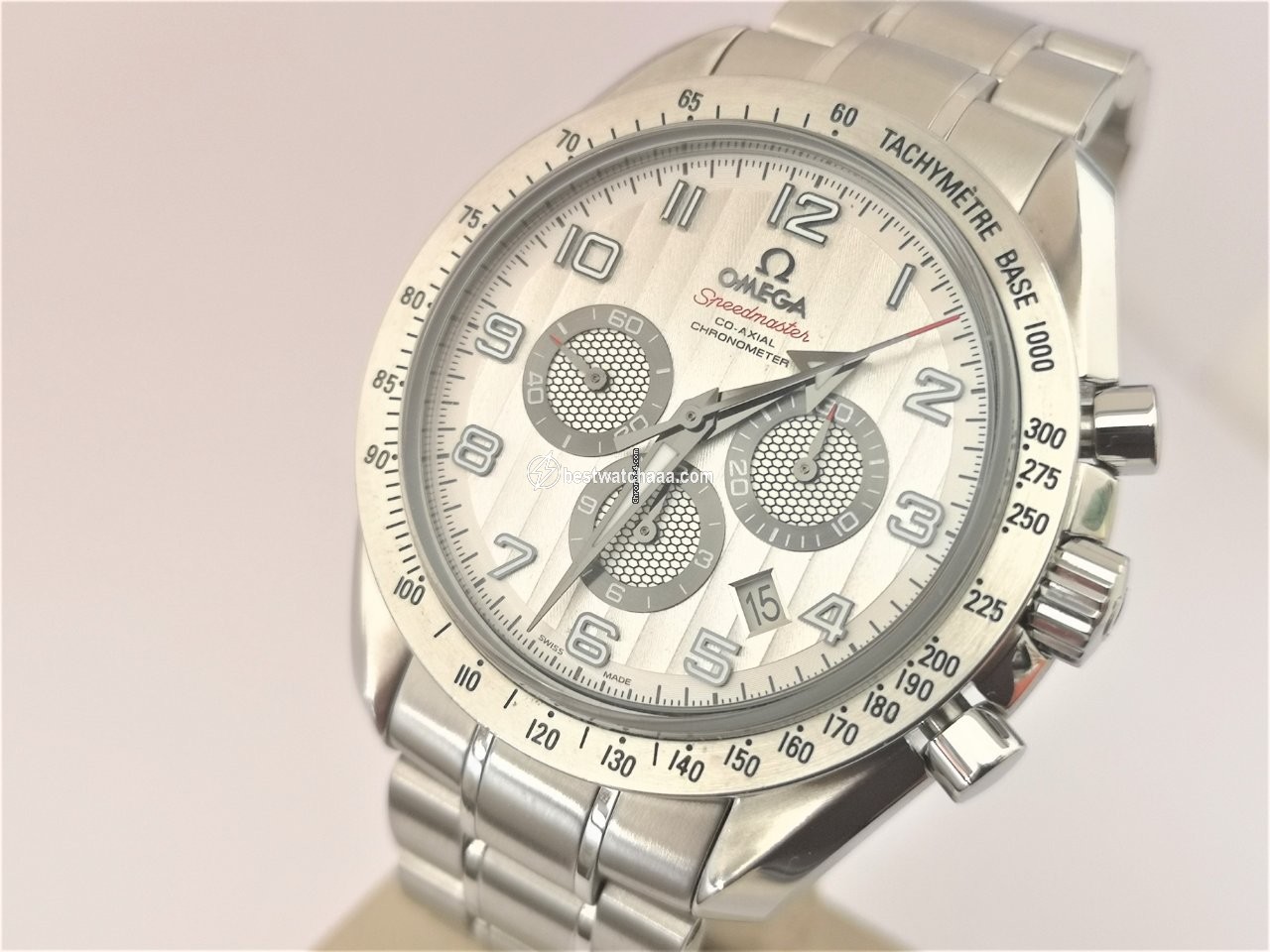 IMG_9086 Omega Speedmaster Broad Arrow Mens watch Unisex Automatic Steel 32110425002001 3