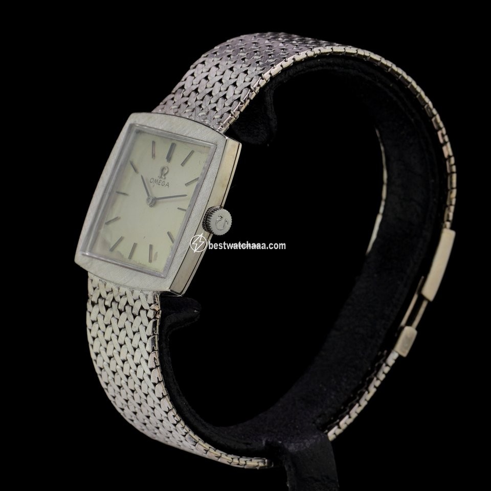 IMG_9086 Omega Womens watch Manual winding White gold Ref: 111061 3