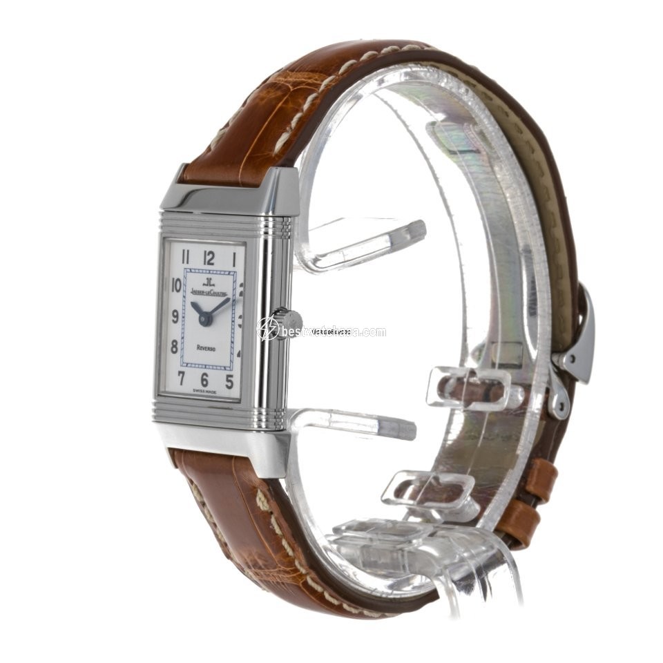 IMG_9086 Jaeger-LeCoultre Reverso Lady Womens watch Quartz Steel Q2608410 260.8.86 3