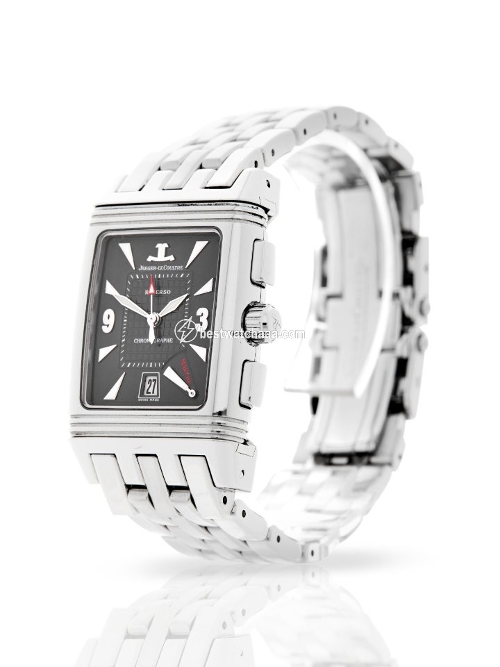 IMG_9086 Jaeger-LeCoultre Reverso Mens watch Unisex Manual winding Steel 295.8.59 3