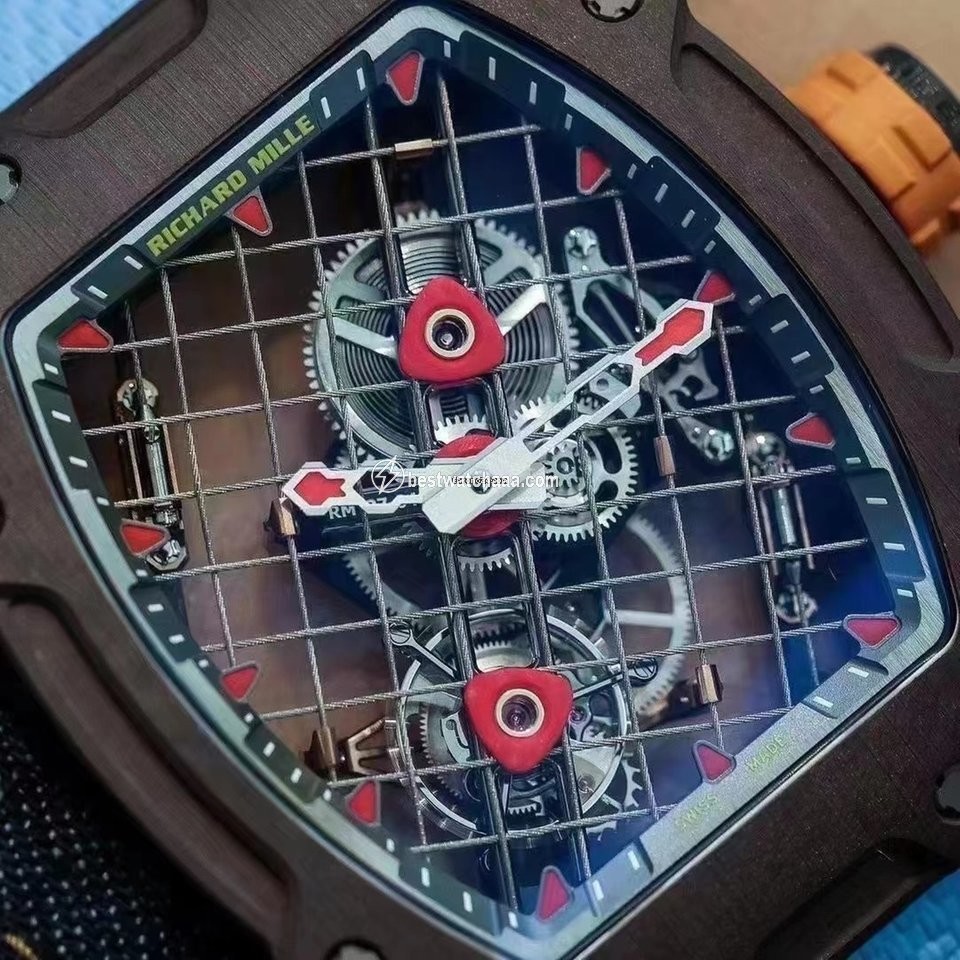 IMG_9086 Richard Mille RM 027 Mens watch Unisex Automatic Richard Mille Rafael Nadal RM 27-04 Tourbillon TitaCarb Limited to 50pcs Worldwide 3