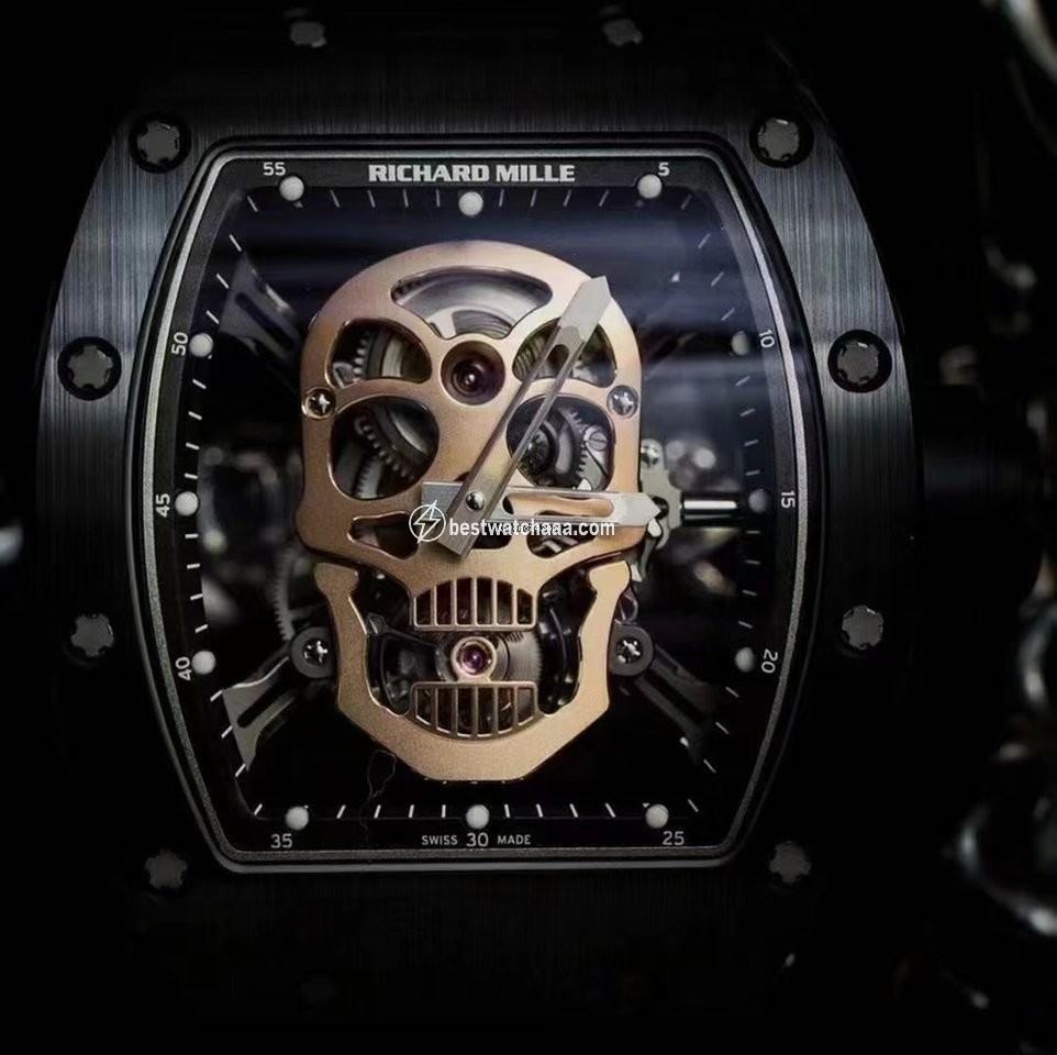IMG_9086 Richard Mille RM 052 Mens watch Unisex Titanium Richard Mille RM052 Black 3
