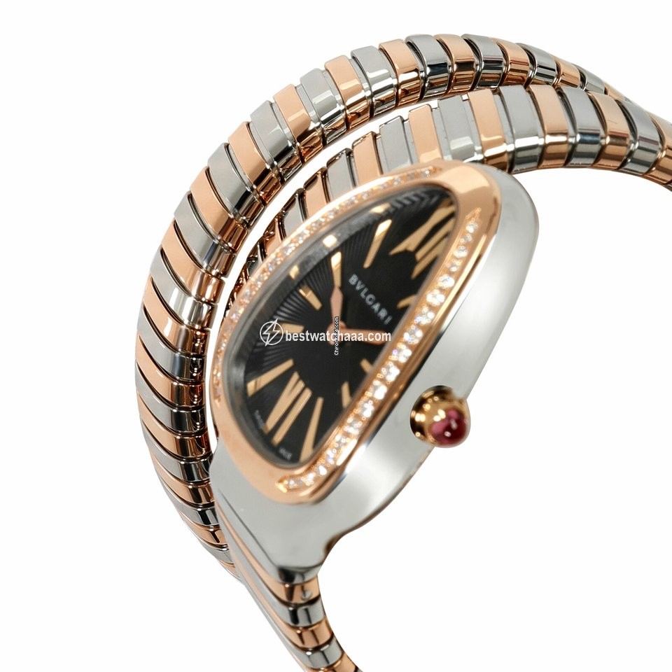 IMG_9086 Bulgari Serpenti Womens watch Quartz Gold Steel 102099 SP 35 SPG 3