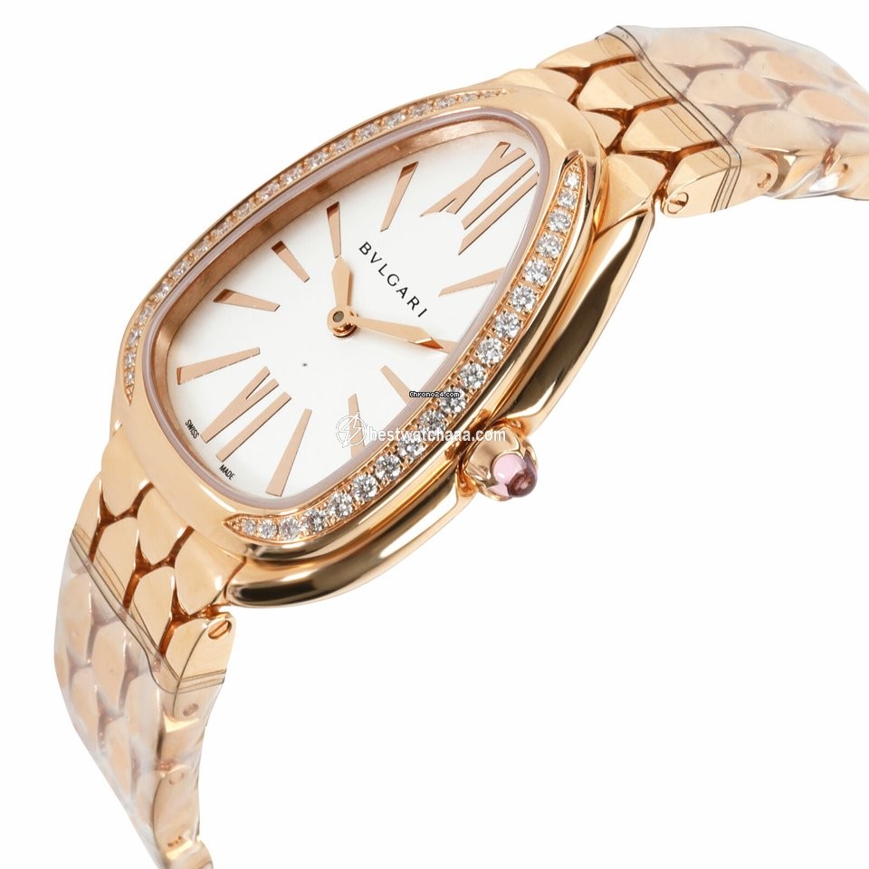 IMG_9086 Bulgari Serpenti Womens watch Quartz Rose gold 103146 3