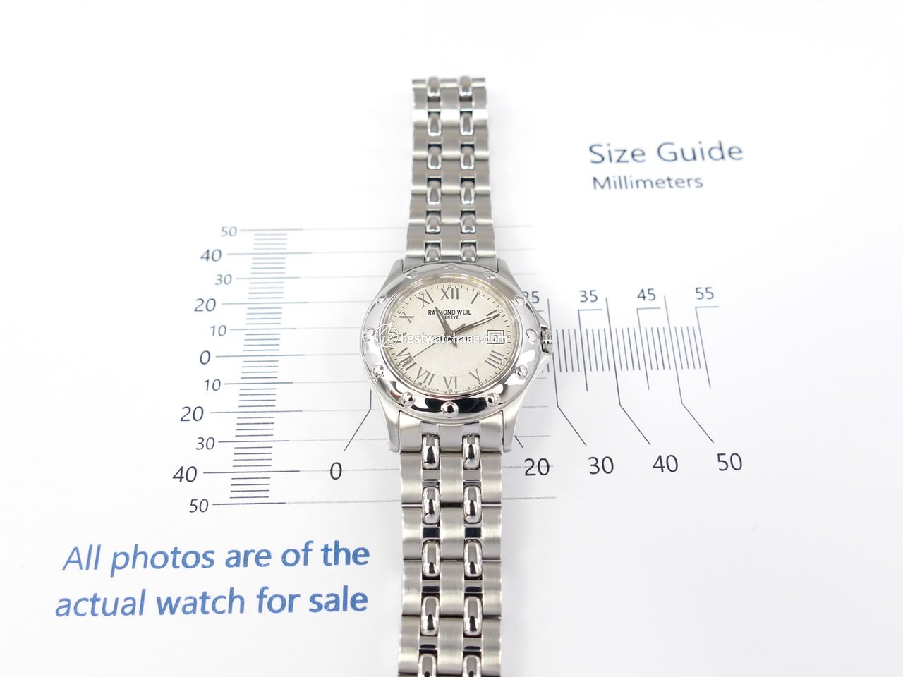 IMG_9086 Raymond Weil Tango Womens watch Quartz Steel 5390 3