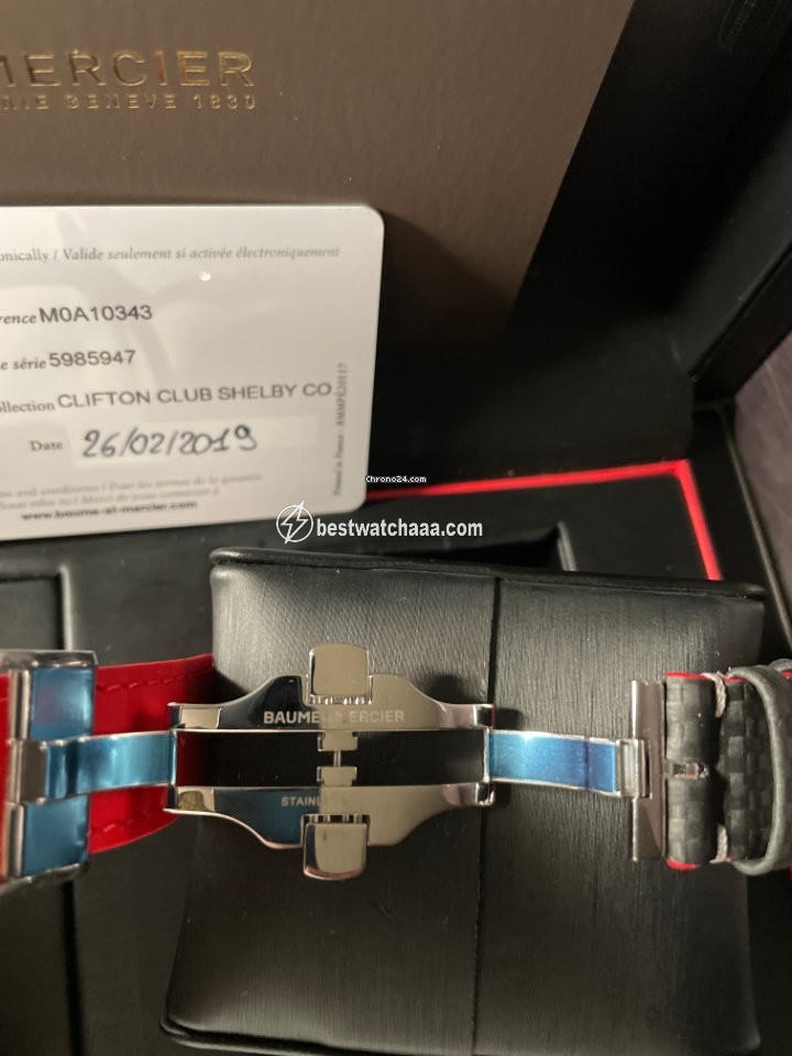 IMG_9086 Baume & Mercier Clifton Mens watch Unisex Automatic Steel M0A10343 3