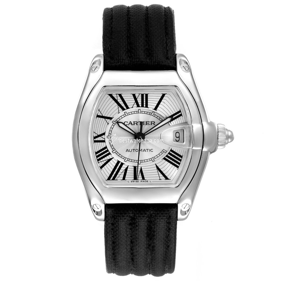 IMG_9086 Cartier Roadster Mens watch Unisex Automatic Steel W62025V3 3