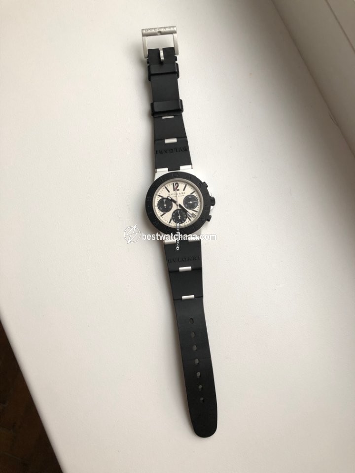 IMG_9086 Bulgari Diagono Mens watch Unisex Automatic Aluminum AC 38 TA 3