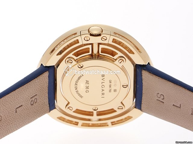 IMG_9086 Bulgari Womens watch Quartz Yellow gold AE36G 3