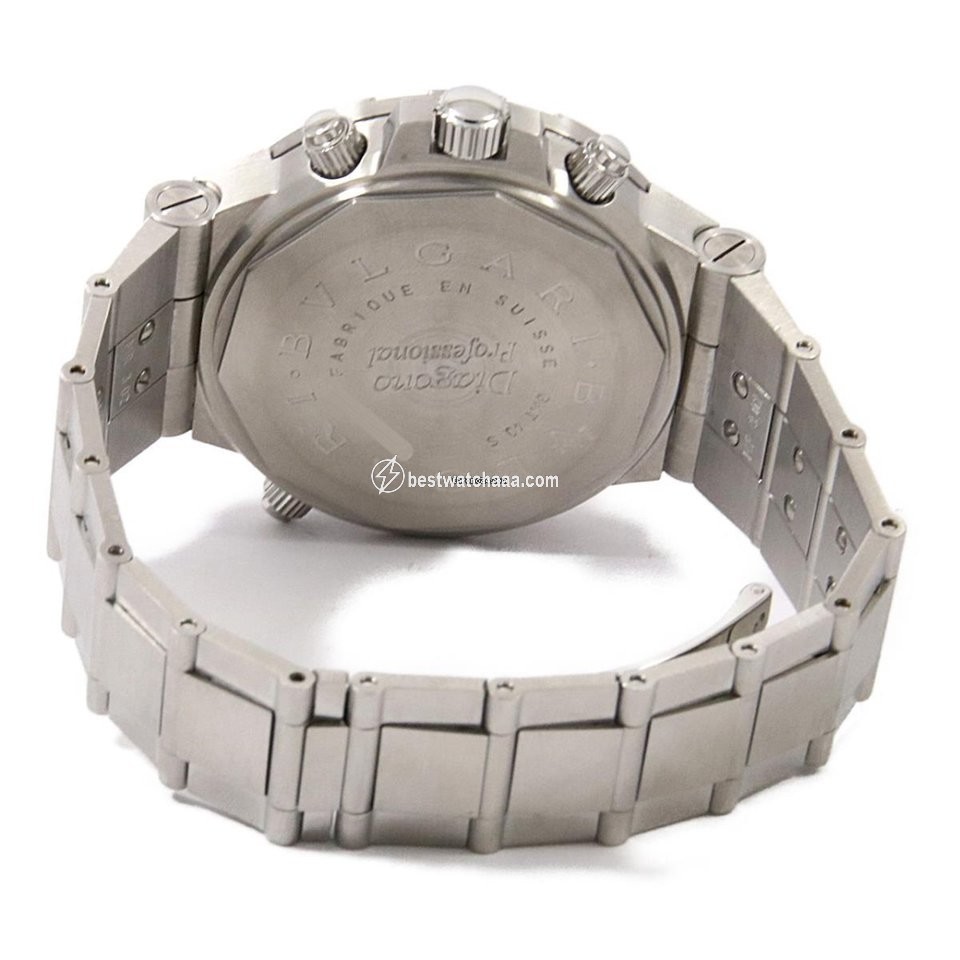 IMG_9086 Bulgari Diagono Mens watch Unisex Automatic GMT40S GMT40C5SSD 3