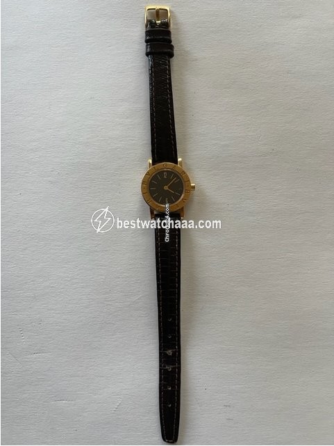 IMG_9086 Bulgari Bulgari Womens watch Quartz Yellow gold BB 23 Ref 334 3