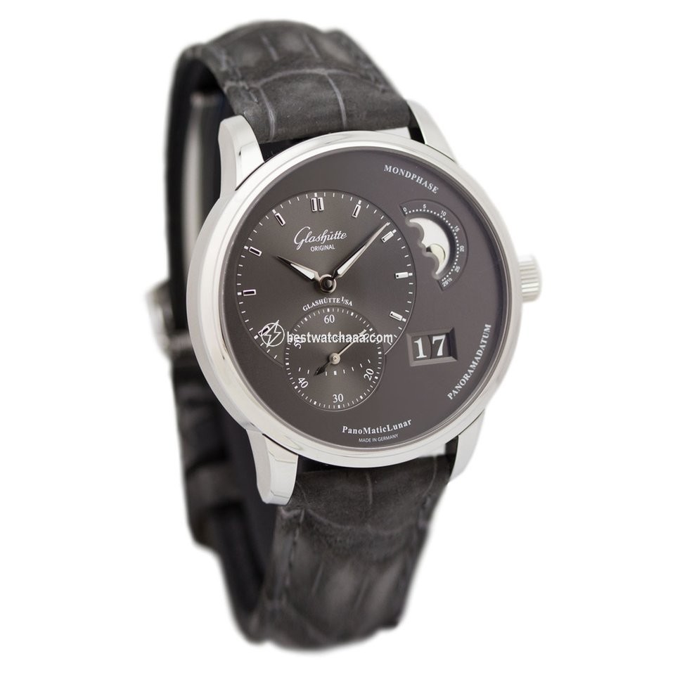 IMG_9086 Glashutte Original PanoMaticLunar Mens watch Unisex Automatic Steel 1-90-02-43-32-05 or 90-02-43-32-05 3