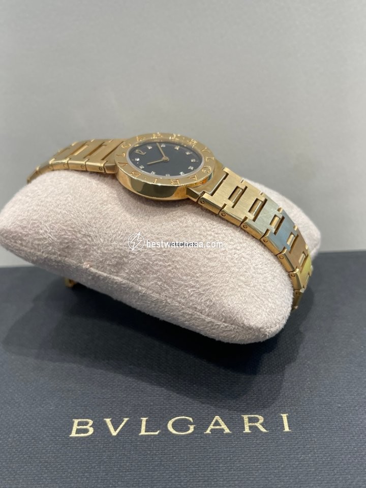 IMG_9086 Bulgari Bulgari Womens watch Quartz Yellow gold BB 26 GG 3