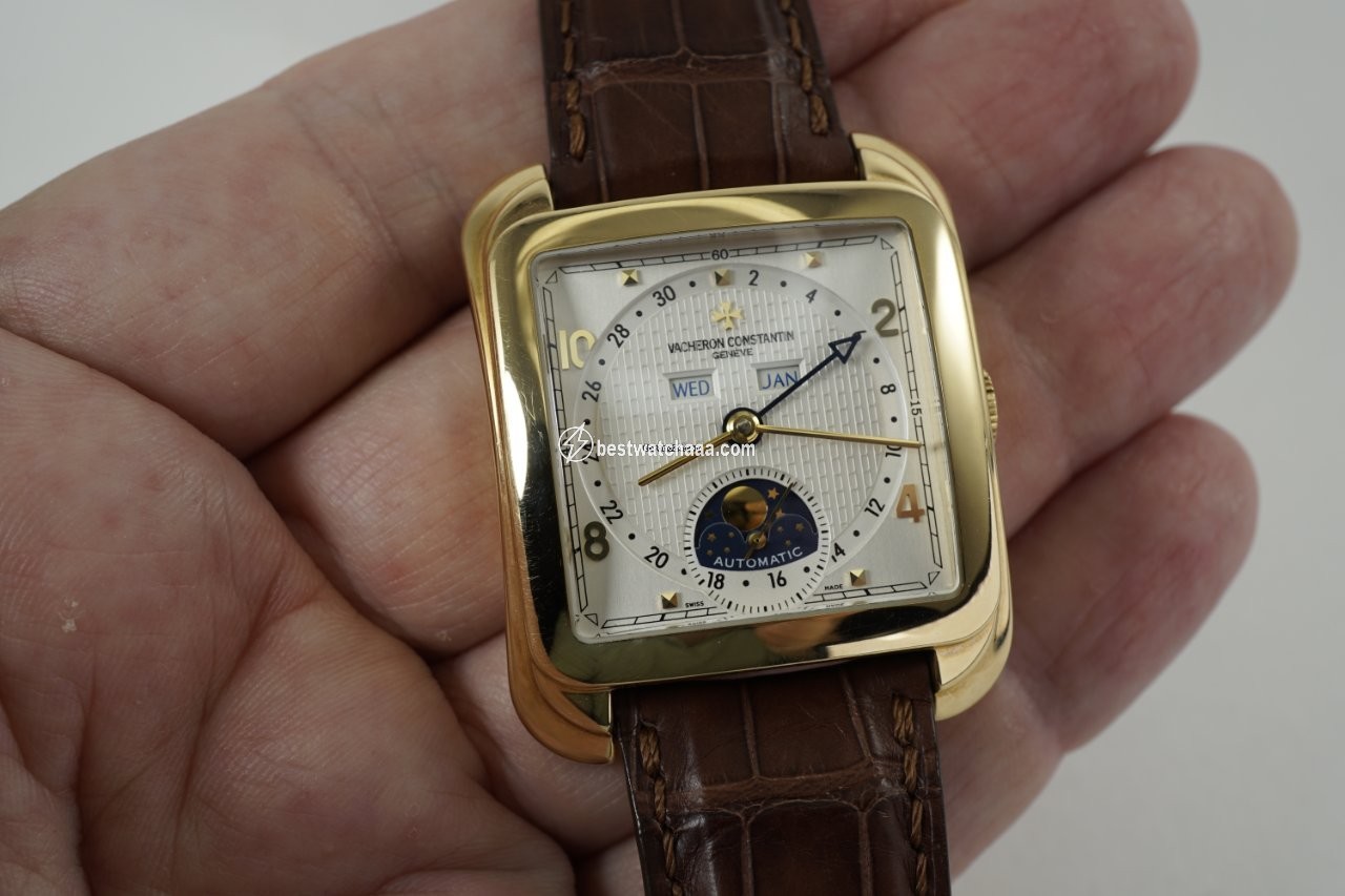 IMG_9086 Vacheron Constantin Historiques Mens watch Unisex Automatic Yellow gold 47300 000j 3