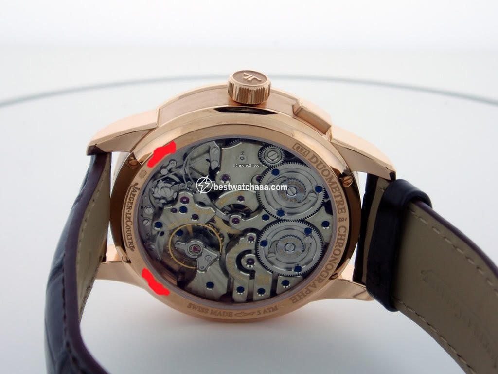 IMG_9086 Jaeger-LeCoultre Duometre Mens watch Unisex Manual winding Rose gold 601.24.20 3