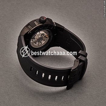 IMG_9086 Perrelet Turbine Pilot Mens watch Unisex Automatic Steel A1086.1 3