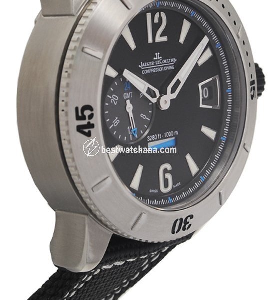 IMG_9086 Jaeger-LeCoultre Master Compressor Diving GMT Mens watch Unisex Automatic Titanium Q184T770 3