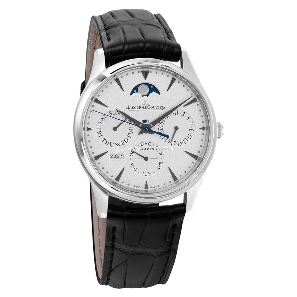 IMG_9086 Jaeger-LeCoultre Master Ultra Thin Perpetual Mens watch Unisex Automatic White gold Q1303520 or 1303520 3