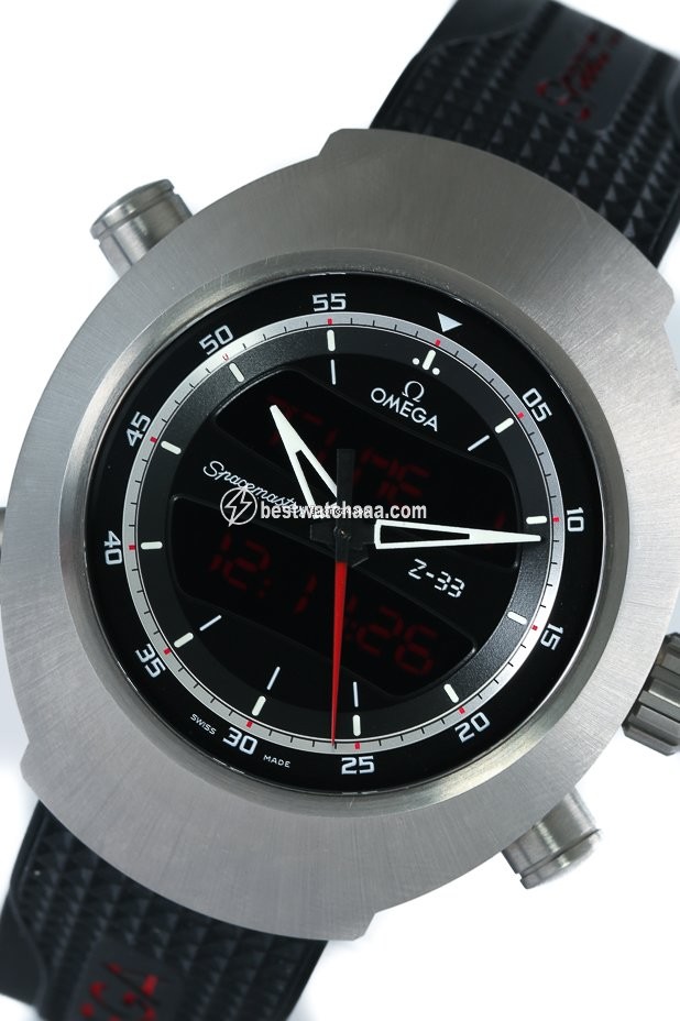IMG_9086 Omega Speedmaster Spacemaster Z-33 Mens watch Unisex Quartz Titanium 325.92.43.79.01.001. 3