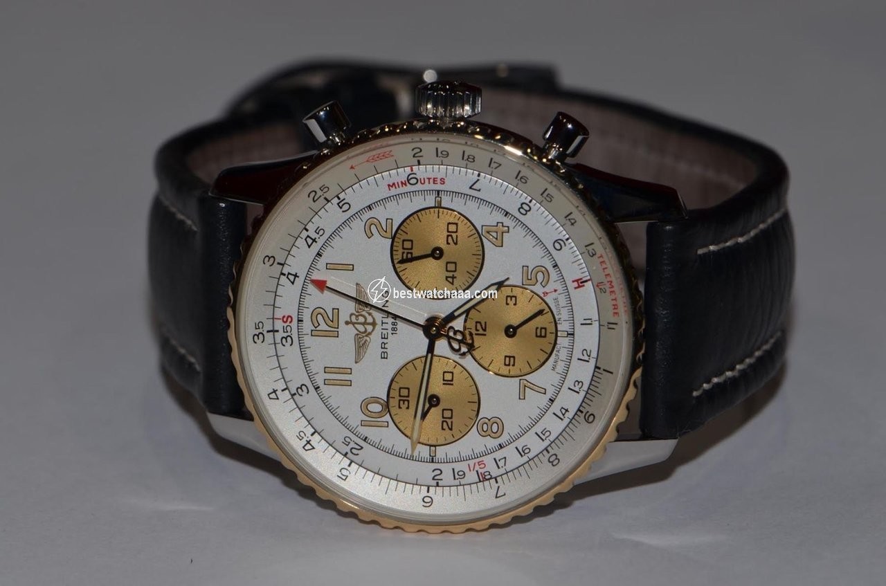 IMG_9086 Breitling Navitimer Mens watch Unisex Automatic Gold Steel D30022 3