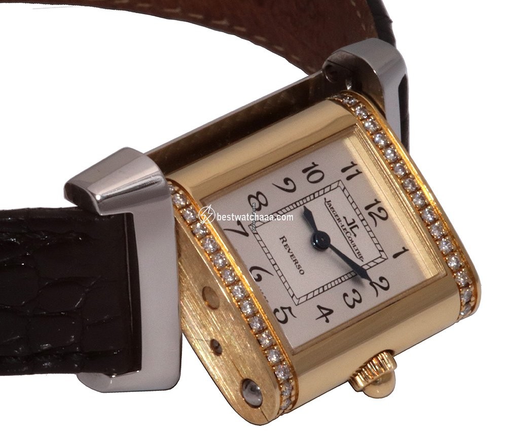 IMG_9086 Jaeger-LeCoultre Reverso Womens watch Quartz Gold Steel 365.5.08 3