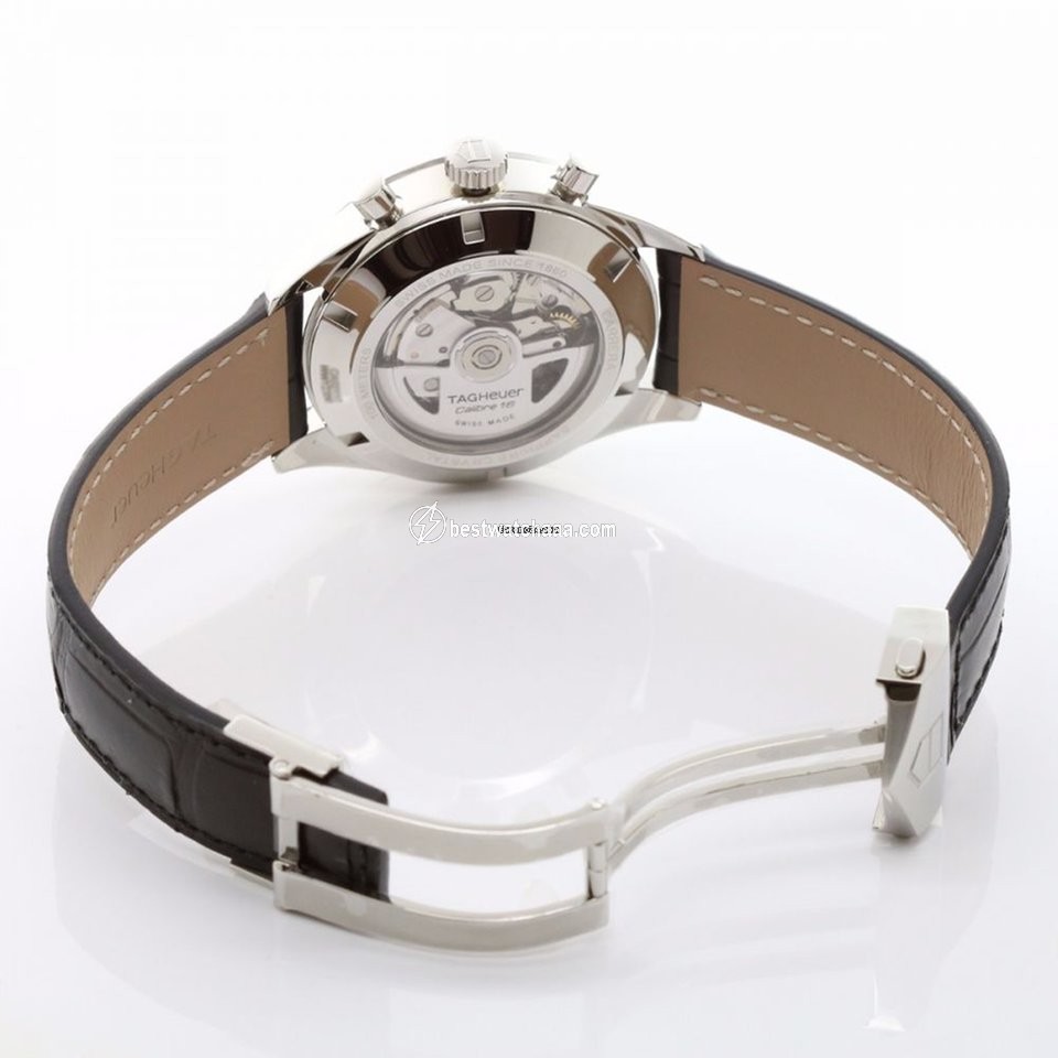 IMG_9086 TAG Heuer Carrera Calibre 16 Mens watch Unisex Automatic Steel CAS2110.FC6266 3