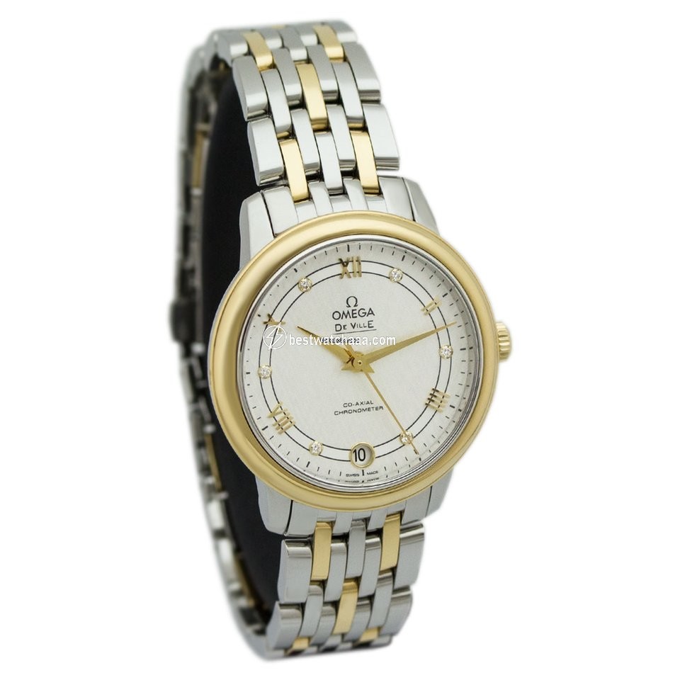 IMG_9086 Omega De Ville Prestige Womens watch Automatic Gold Steel 424.20.33.20.52.001 3