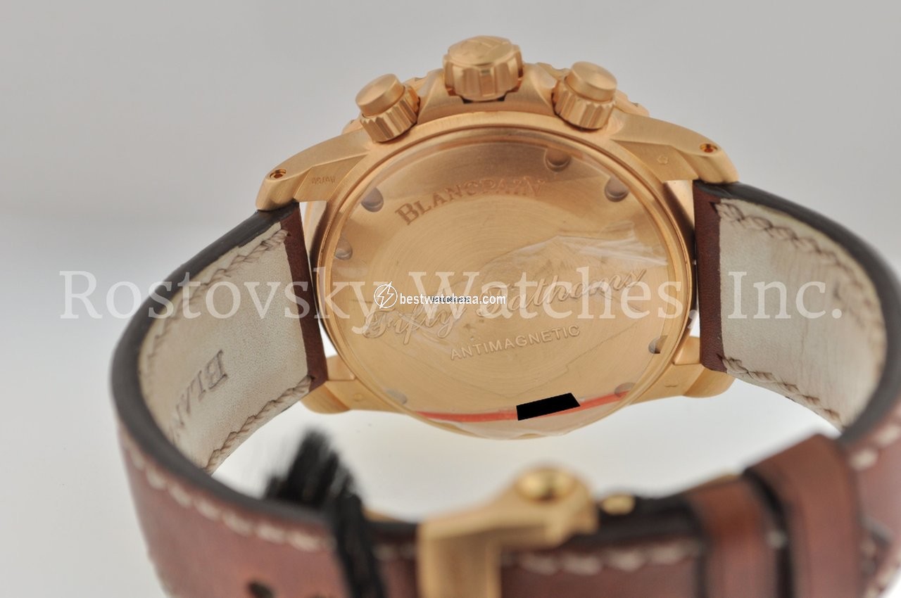 IMG_9086 Blancpain Fifty Fathoms Mens watch Unisex Automatic Rose gold 5085FA-3630-63B 3