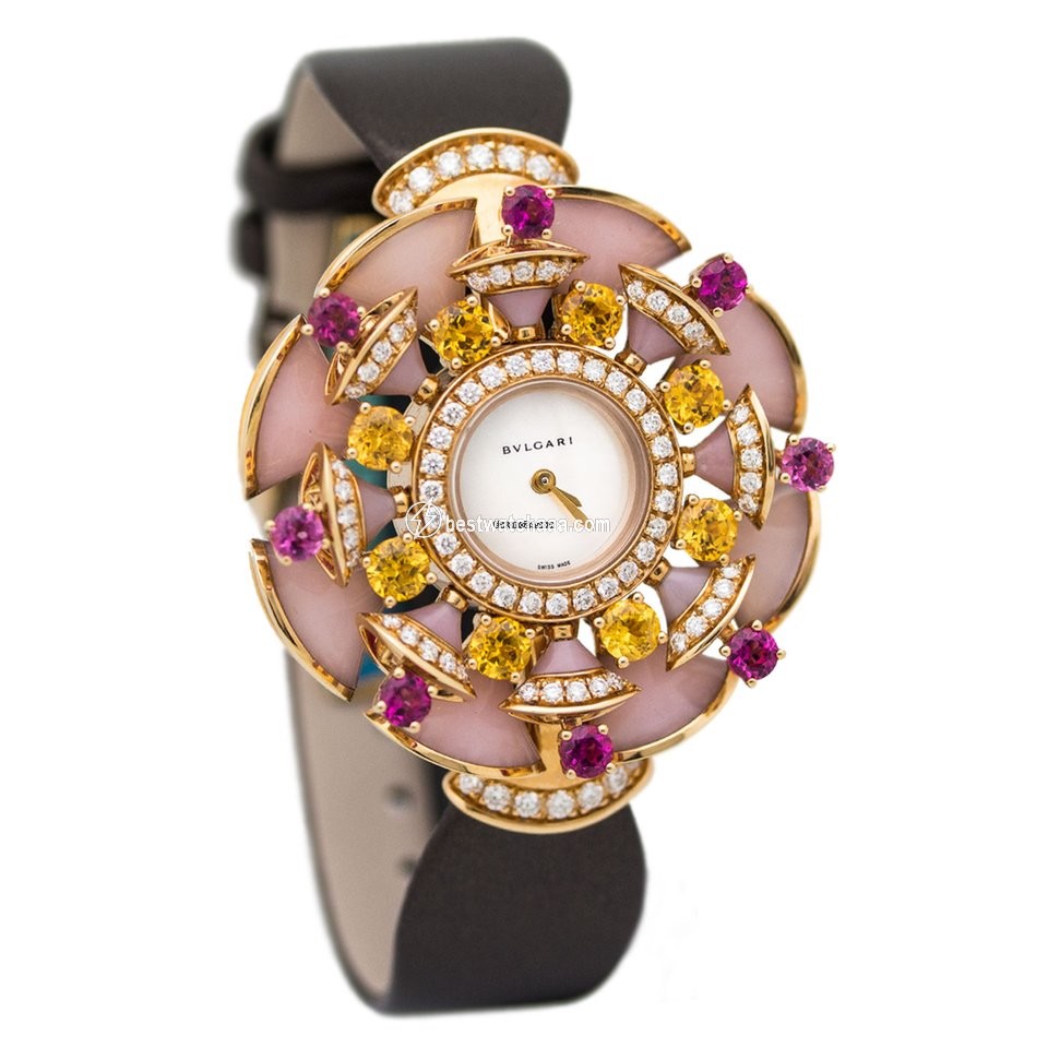 IMG_9086 Bulgari Womens watch Quartz Rose gold 102420 DVP39WGD1OTGL 3