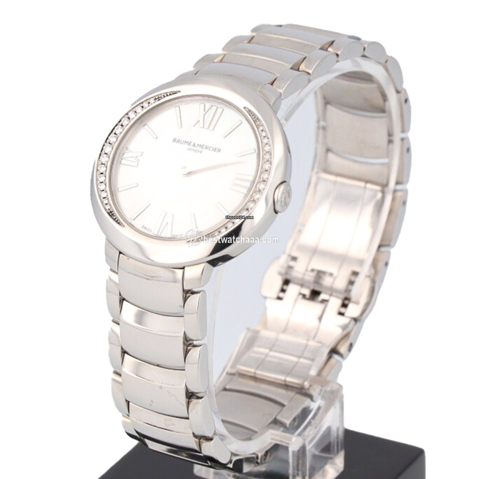 IMG_9086 Baume & Mercier Promesse Womens watch Quartz Steel MOA 10160 3