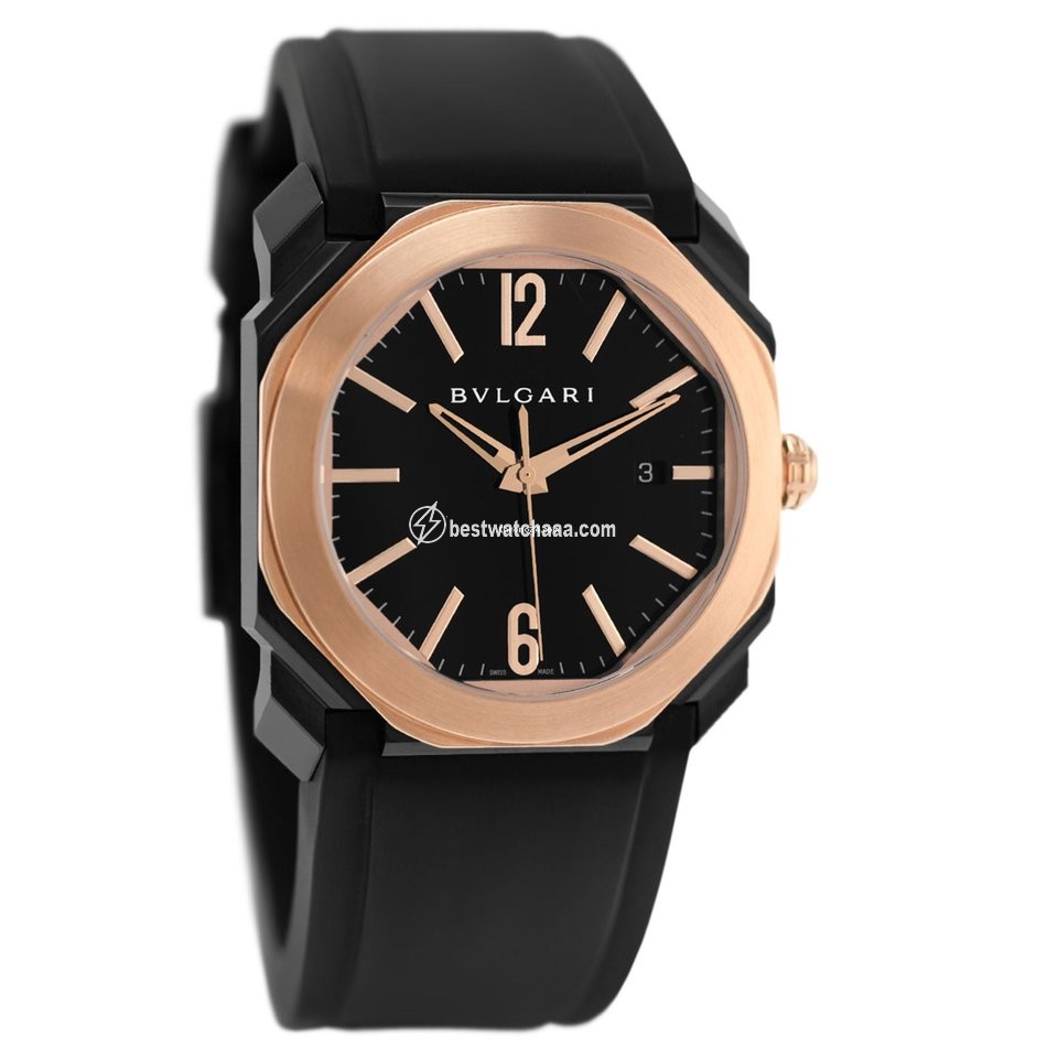 IMG_9086 Bulgari Octo Mens watch Unisex Automatic Gold Steel 102485 BGO41BBSPGVD 3