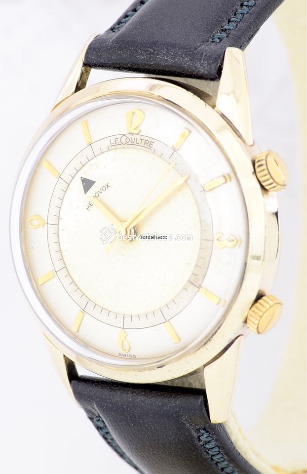 IMG_9086 Jaeger-LeCoultre Mens watch Unisex Manual winding Gold Steel Memovox Vintage 3
