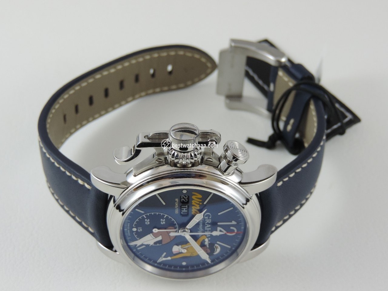 IMG_9086 Graham Chronofighter Mens watch Unisex Automatic Steel 2CVAS.U04A.L129S 3