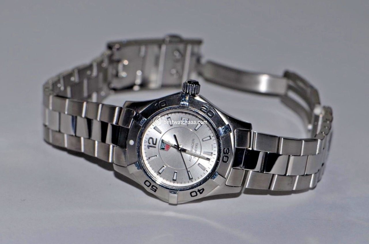 IMG_9086 TAG Heuer Aquaracer Lady Womens watch Quartz Steel WAF1412 3