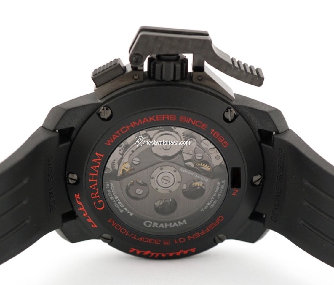 IMG_9086 Graham Chronofighter Oversize Mens watch Unisex Automatic Carbon 2CCBK.B25A 3