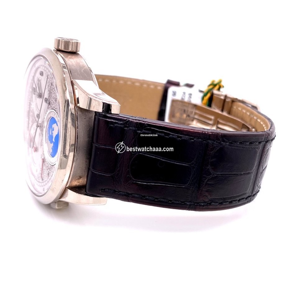 IMG_9086 Jaeger-LeCoultre Duometre Mens watch Unisex Manual winding White gold Q6063540 3