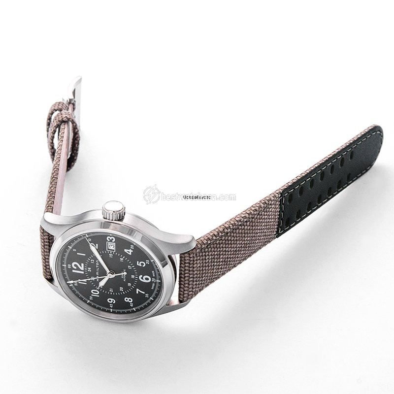 IMG_9086 Hamilton Khaki Field Mens watch Unisex Automatic Steel H70595963 3