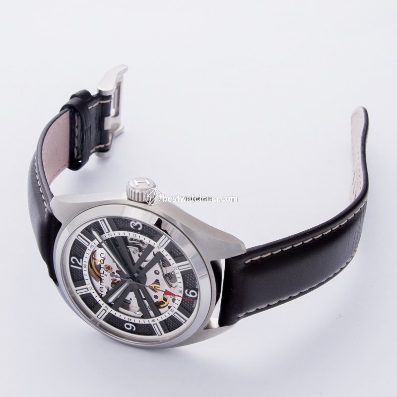 IMG_9086 Hamilton Khaki Field Skeleton Mens watch Unisex Automatic Steel H72515585 3