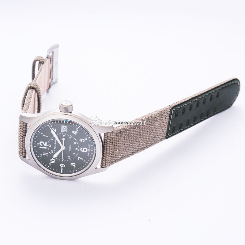 IMG_9086 Hamilton Khaki Field Mens watch Unisex Quartz Steel H68201963 3