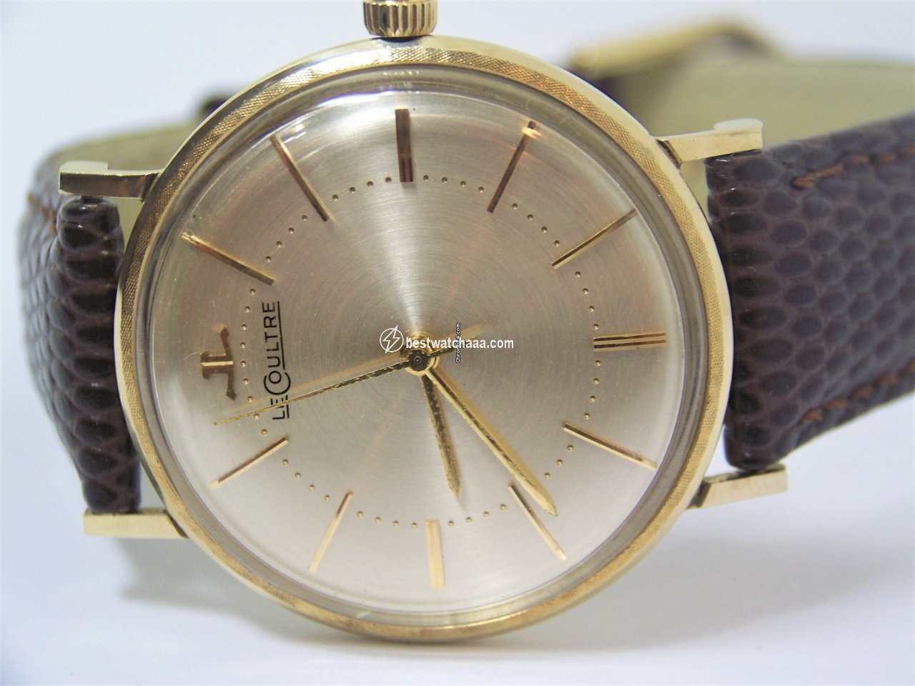 IMG_9086 Jaeger-LeCoultre Mens watch Unisex Manual winding Yellow gold 6009 3