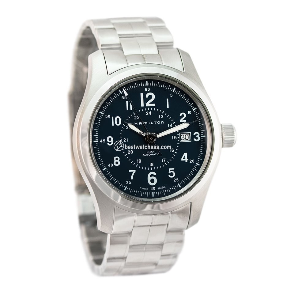 IMG_9086 Hamilton Khaki Field Mens watch Unisex Automatic Steel H70605143 3